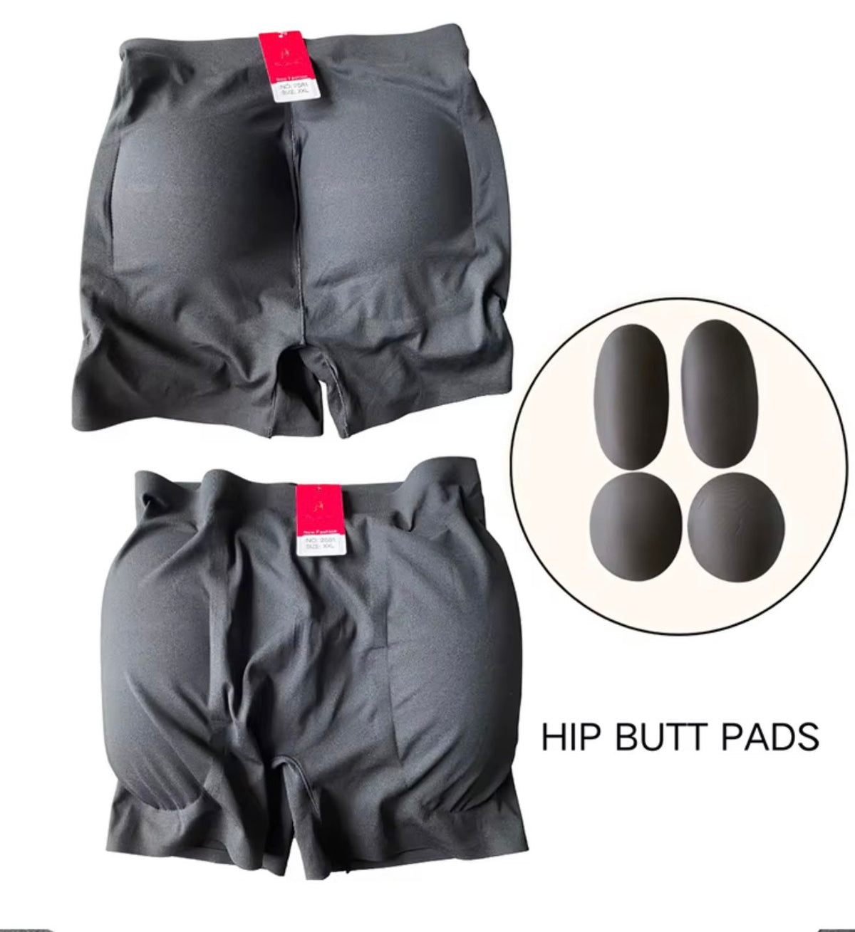 Seamless hips and bum short