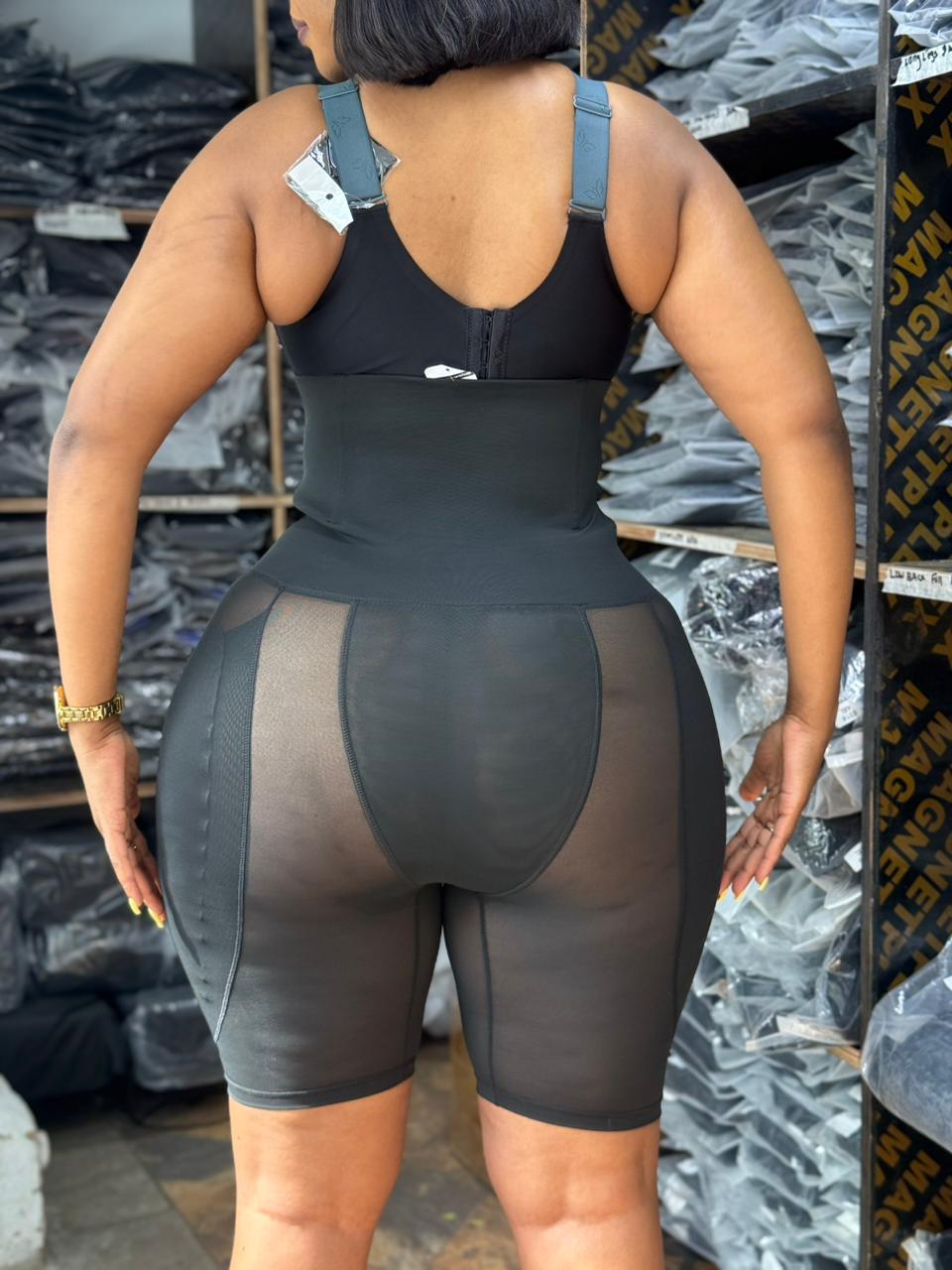 Breathable high waist hips dip solution shorts