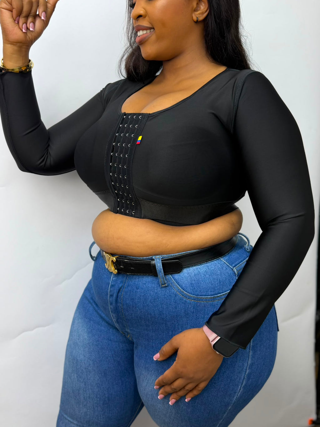 Colombian post surgical  long sleeve Bra