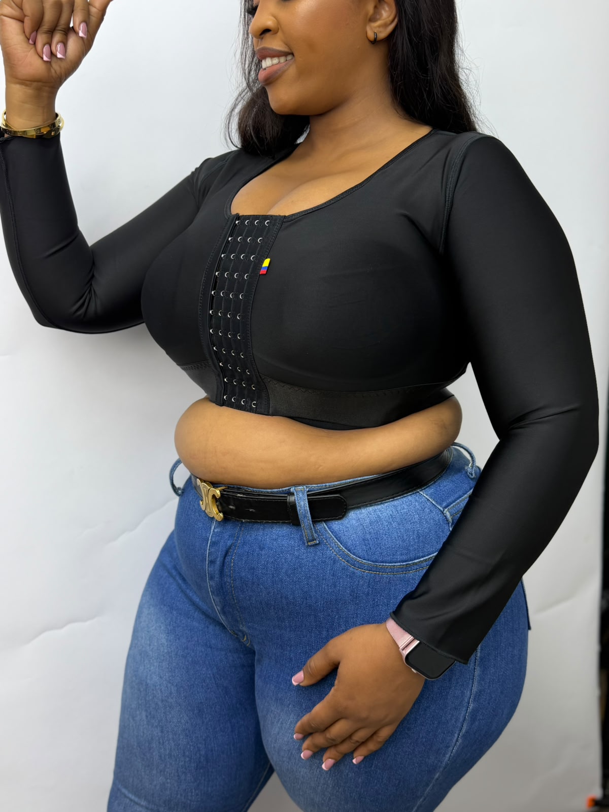 Colombian post surgical  long sleeve Bra