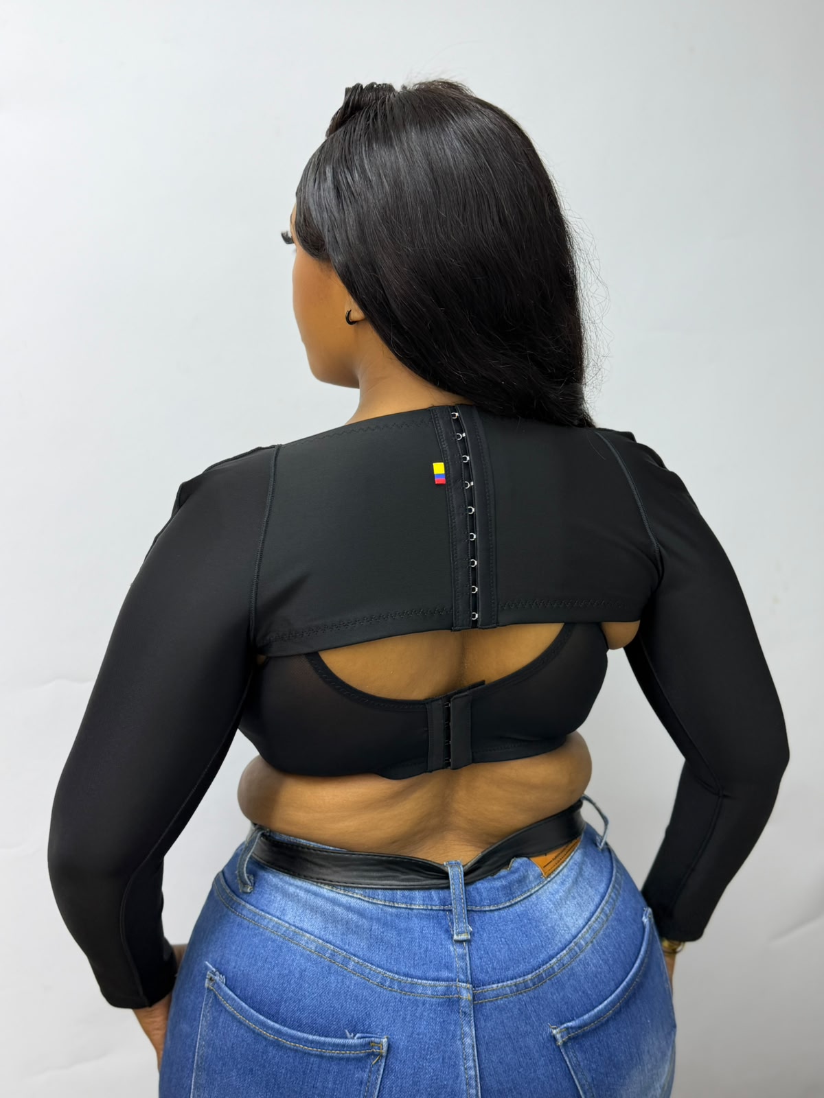 Colombian post surgical  Arms compression garment