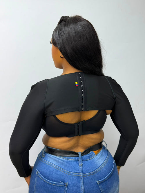 Colombian post surgical  Arms compression garment
