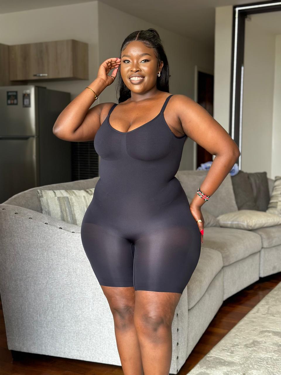 Low back seamless full body shaper