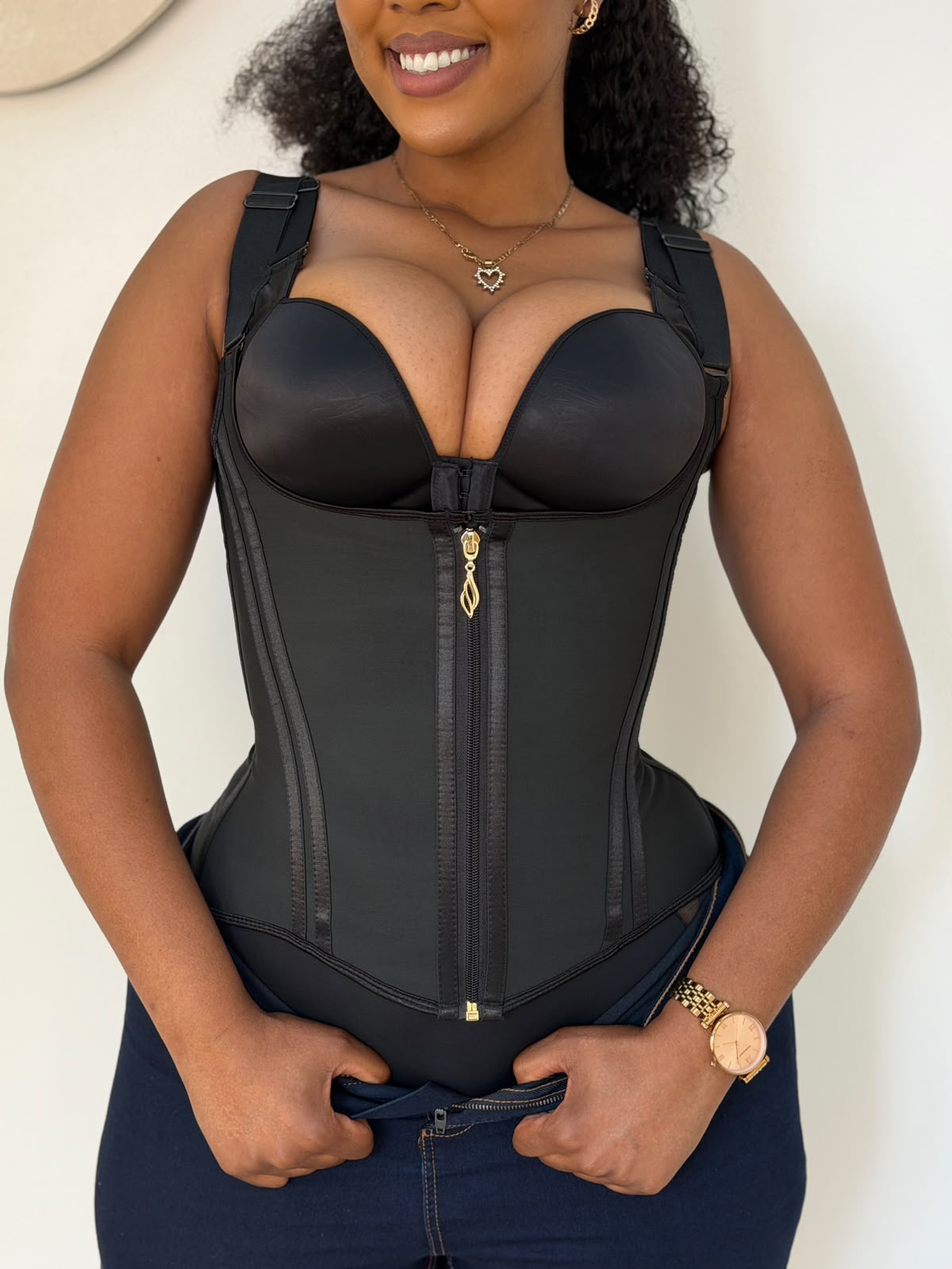New arrivals latex vest waist Trainer
