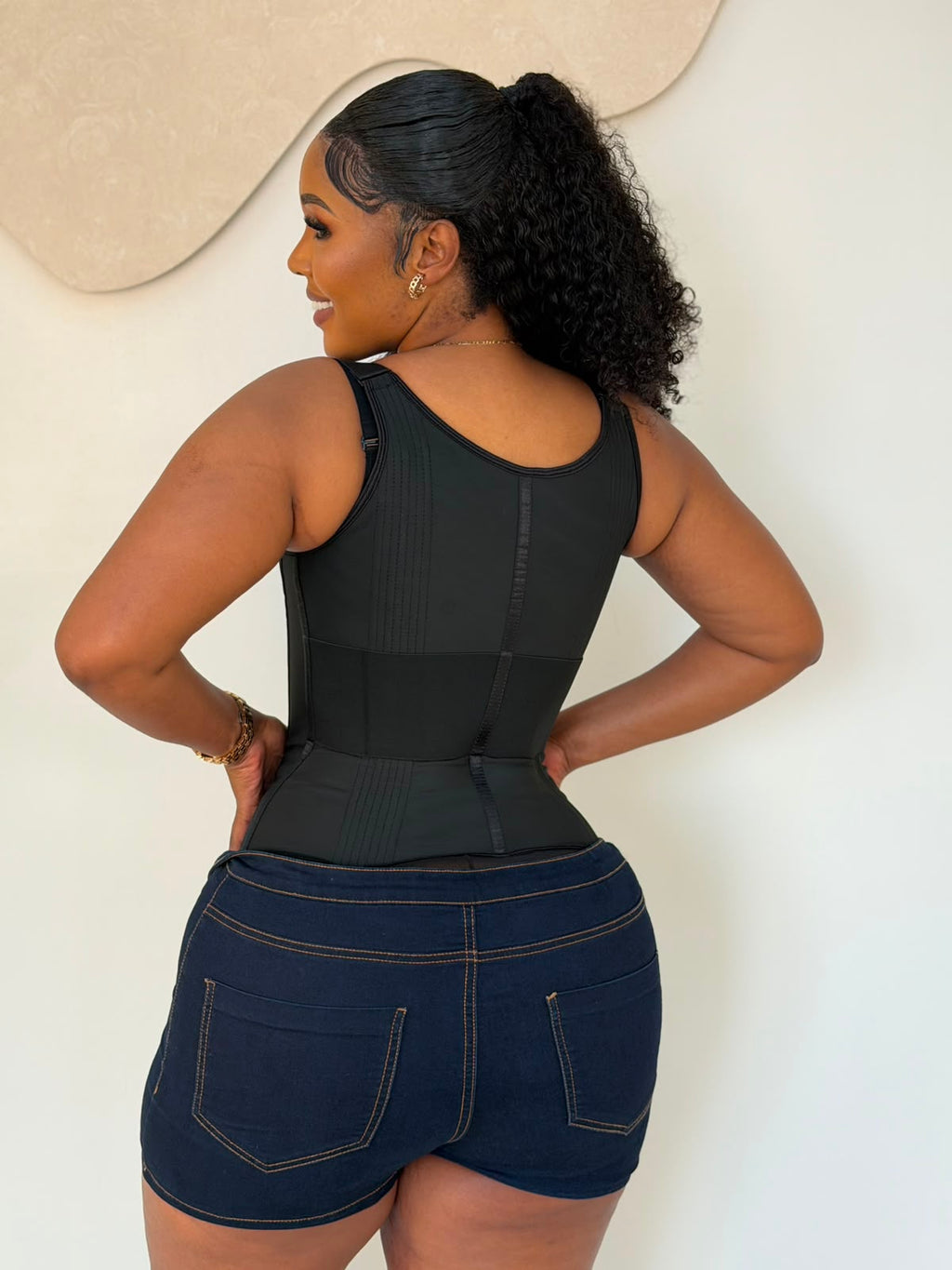New arrivals latex vest waist Trainer