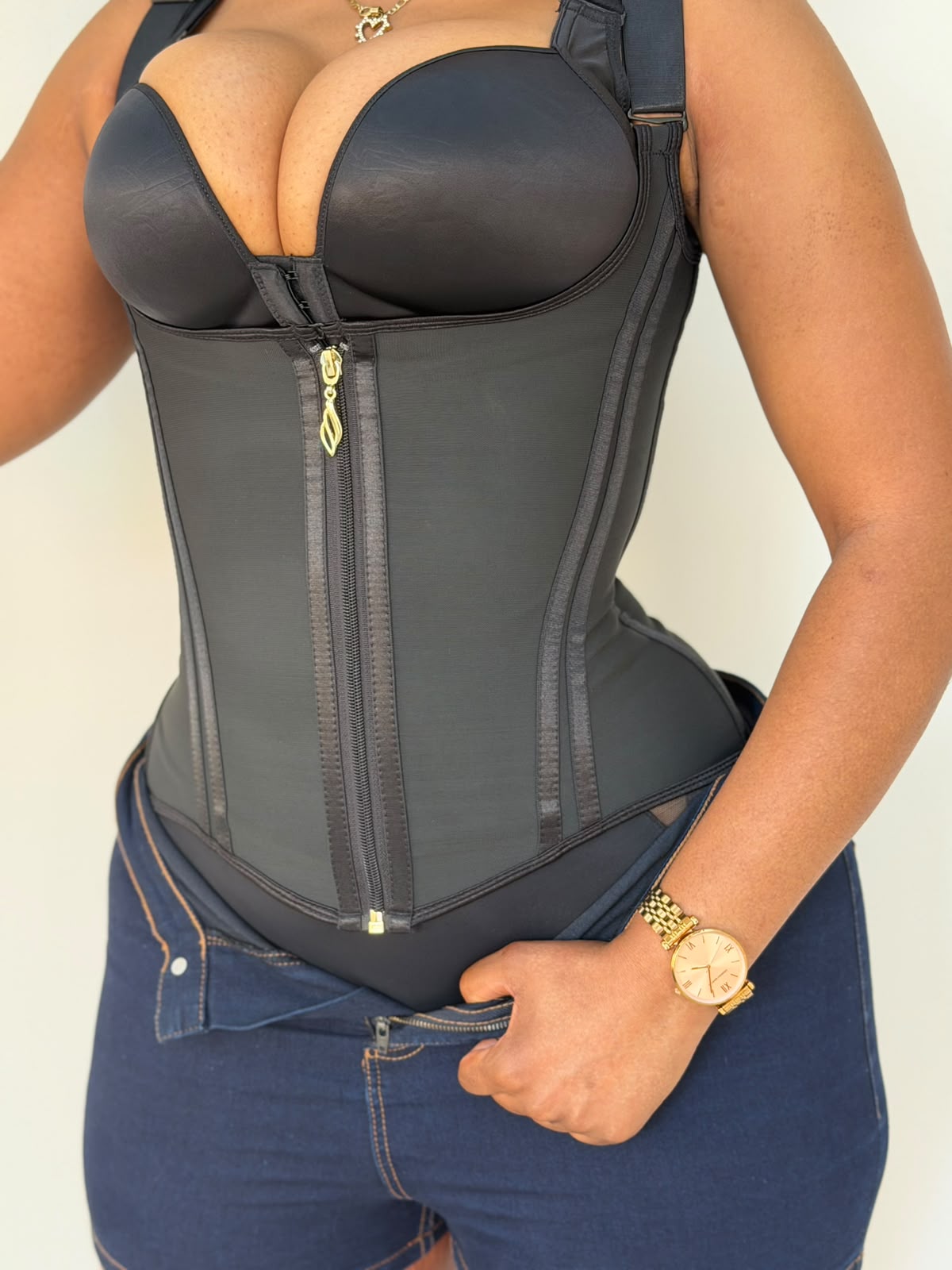 New arrivals latex vest waist Trainer