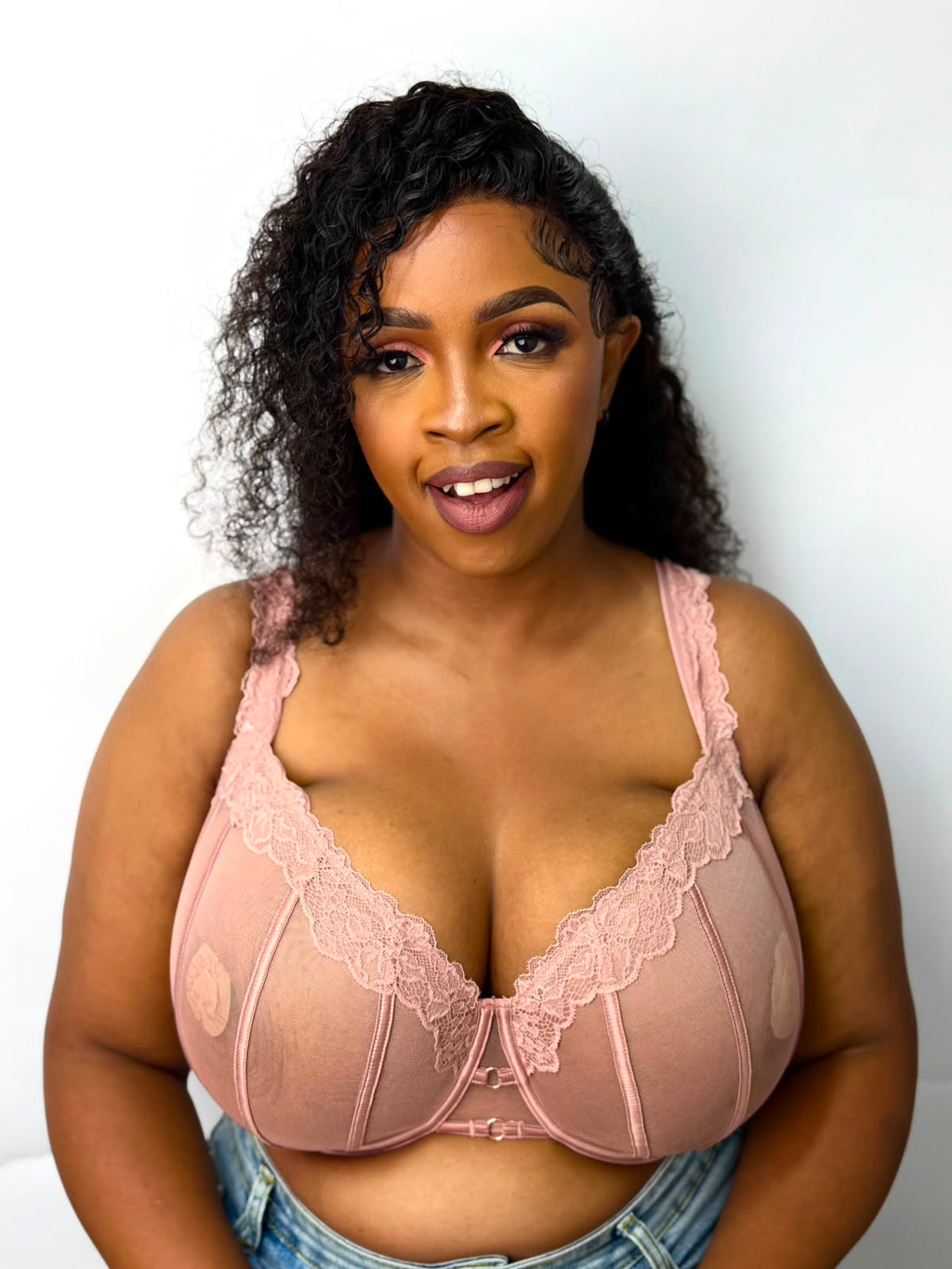 Non padded wired bra