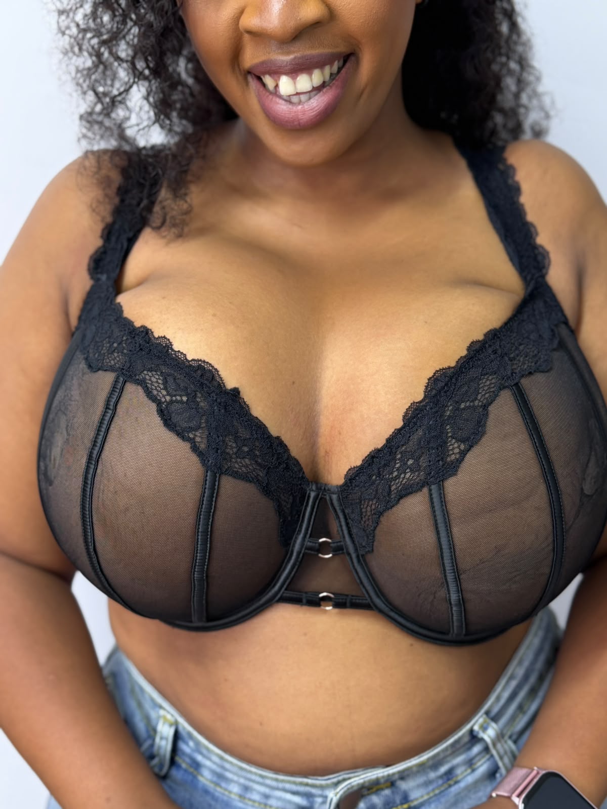 Non padded wired bra