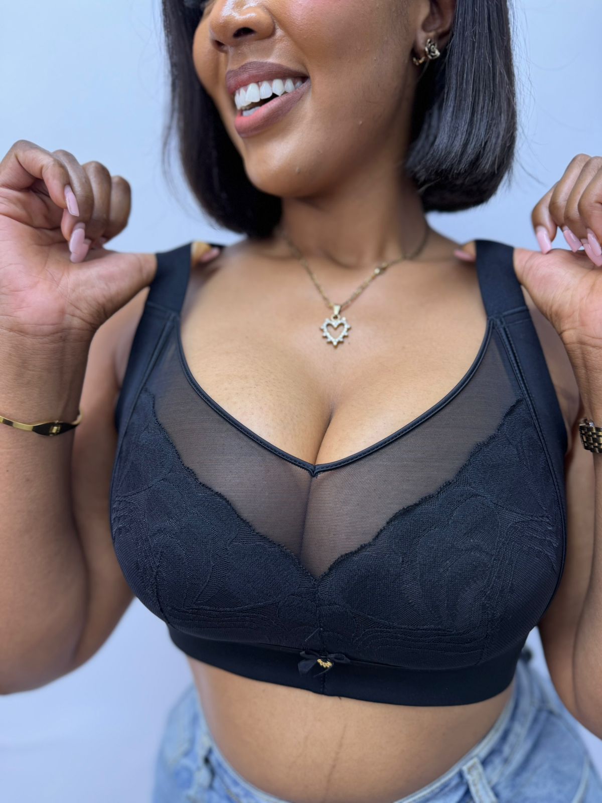 Fancy Normal padded non wired Bra