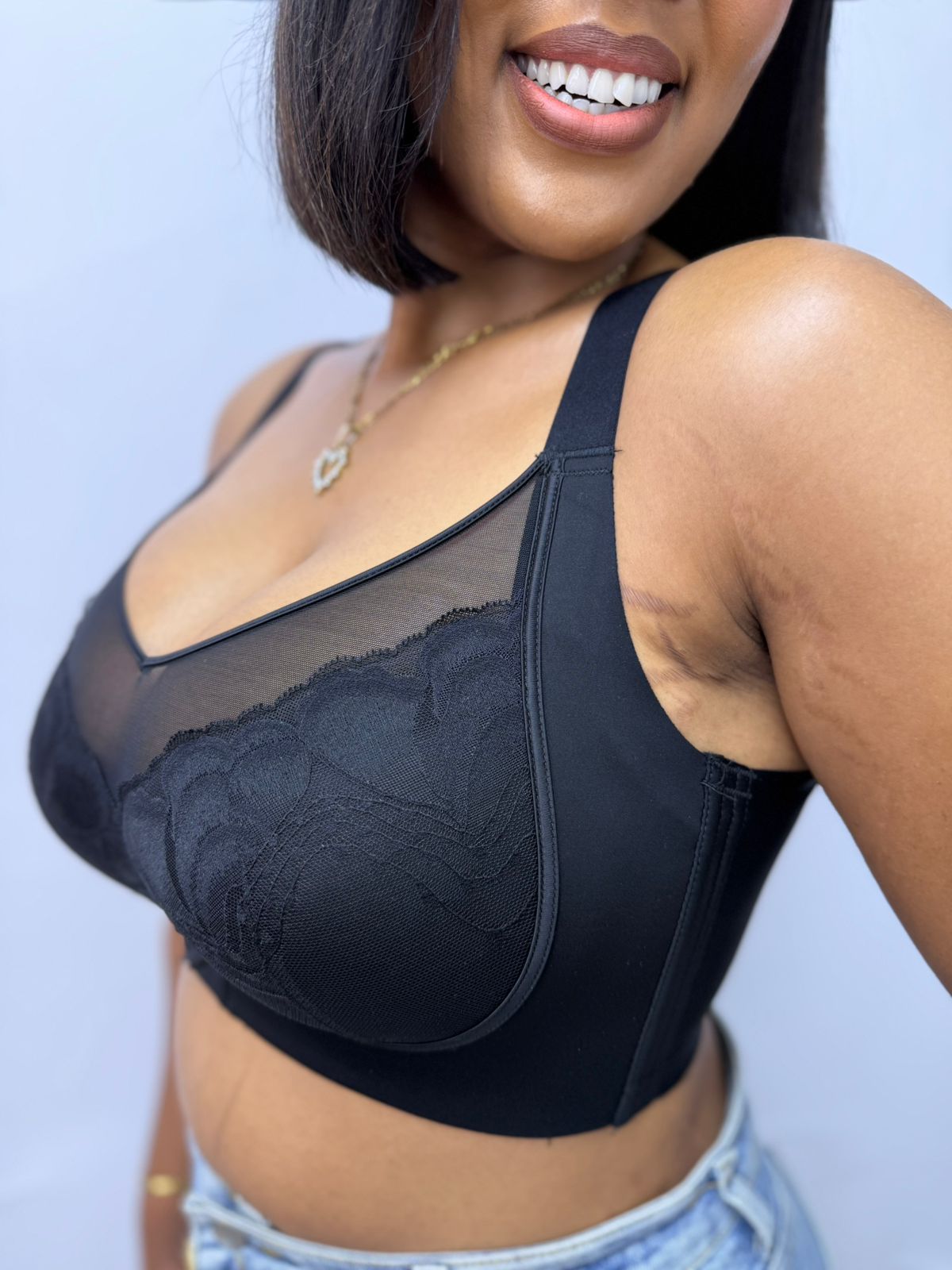 Fancy Normal padded non wired Bra