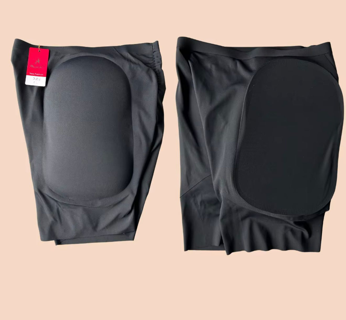 Seamless hip dips shorts  Non removable padding