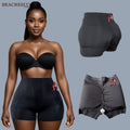 Seamless hips and bum short with non removable padding