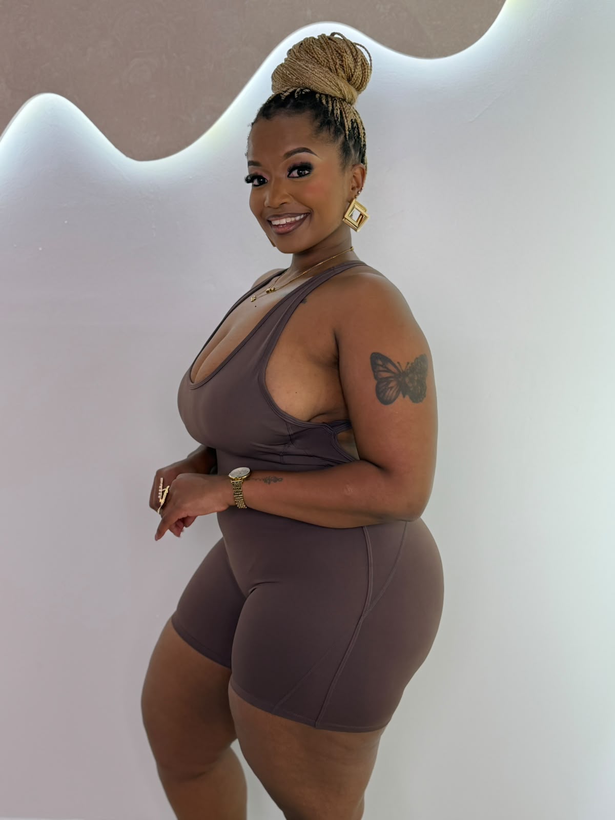 New Short Jumpsuit Shapewear