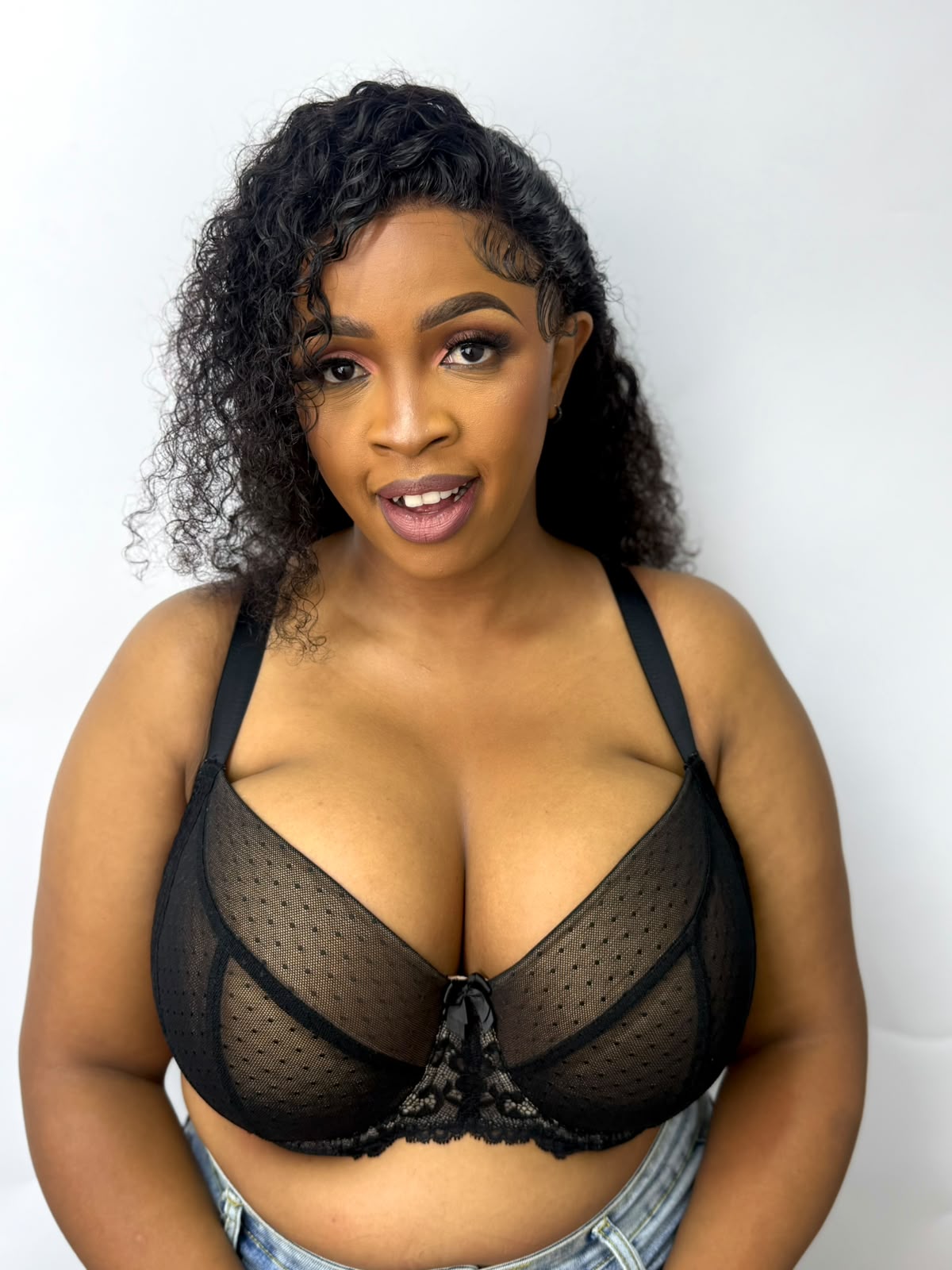 Slightly padded wired Bra