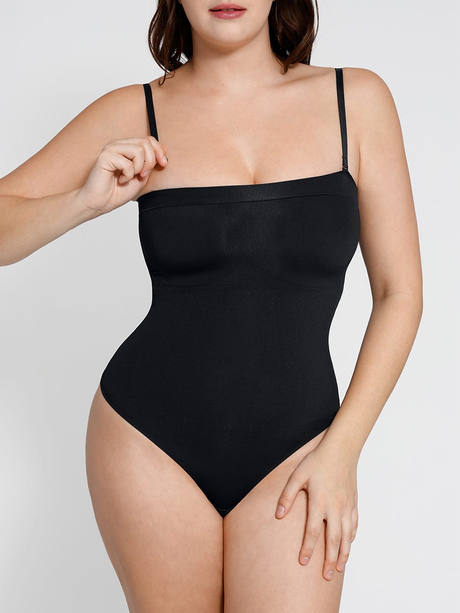 Strapless Thong Bodysuit shapewear