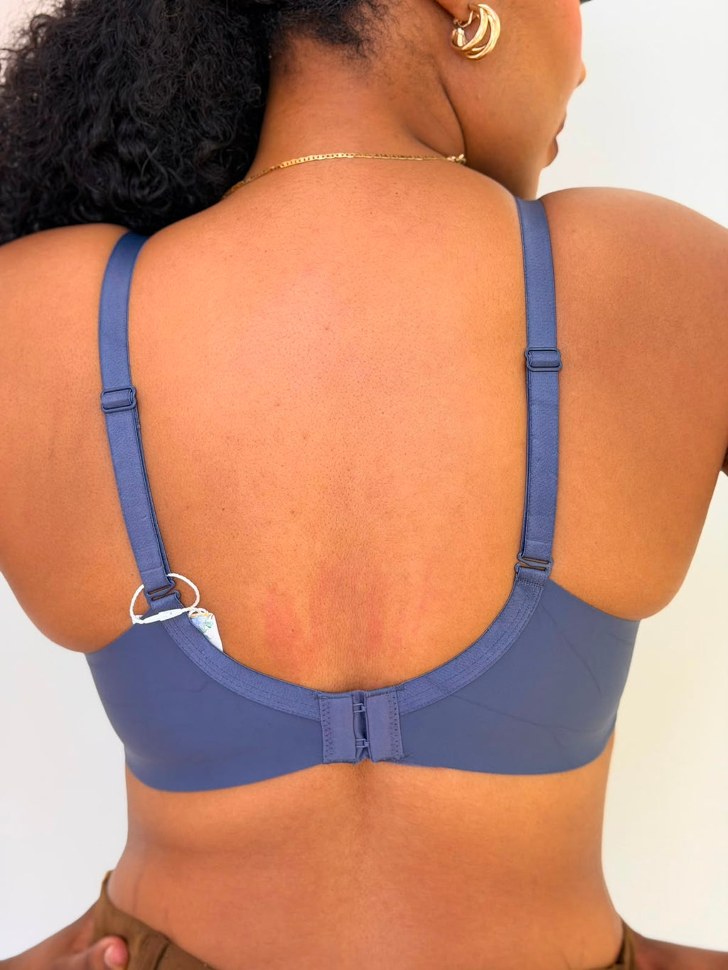 Striped Quality Plunged  Bra