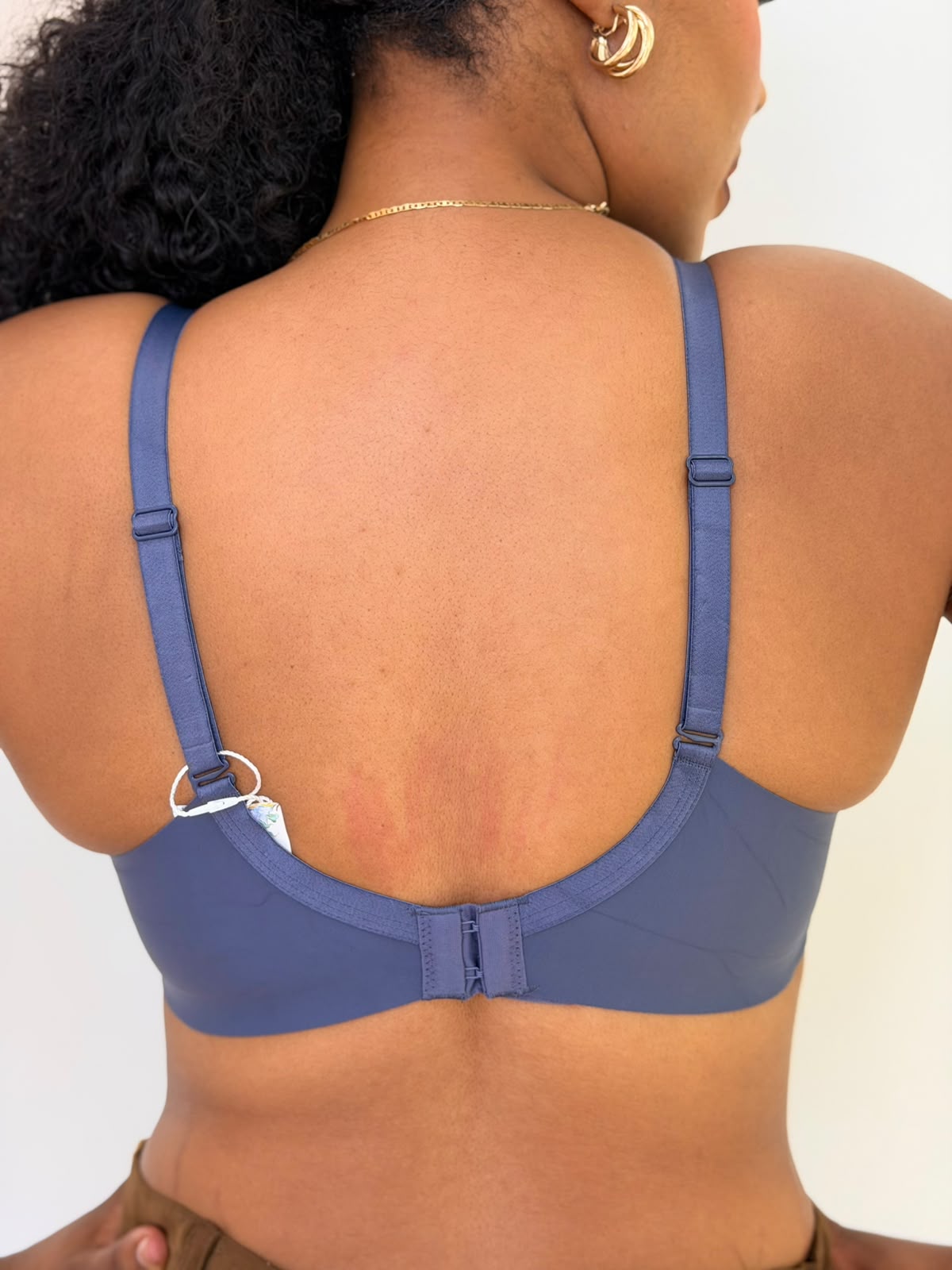Striped Quality Plunged  Bra