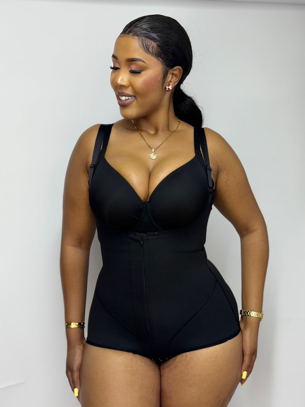 Triple layer zipper body Faja