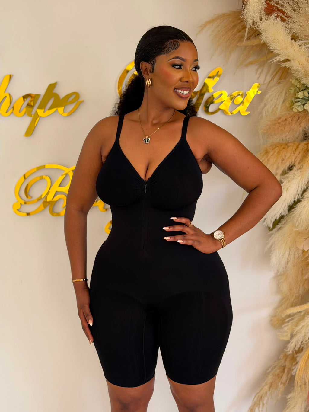 Zipper seamless Full Body shaper