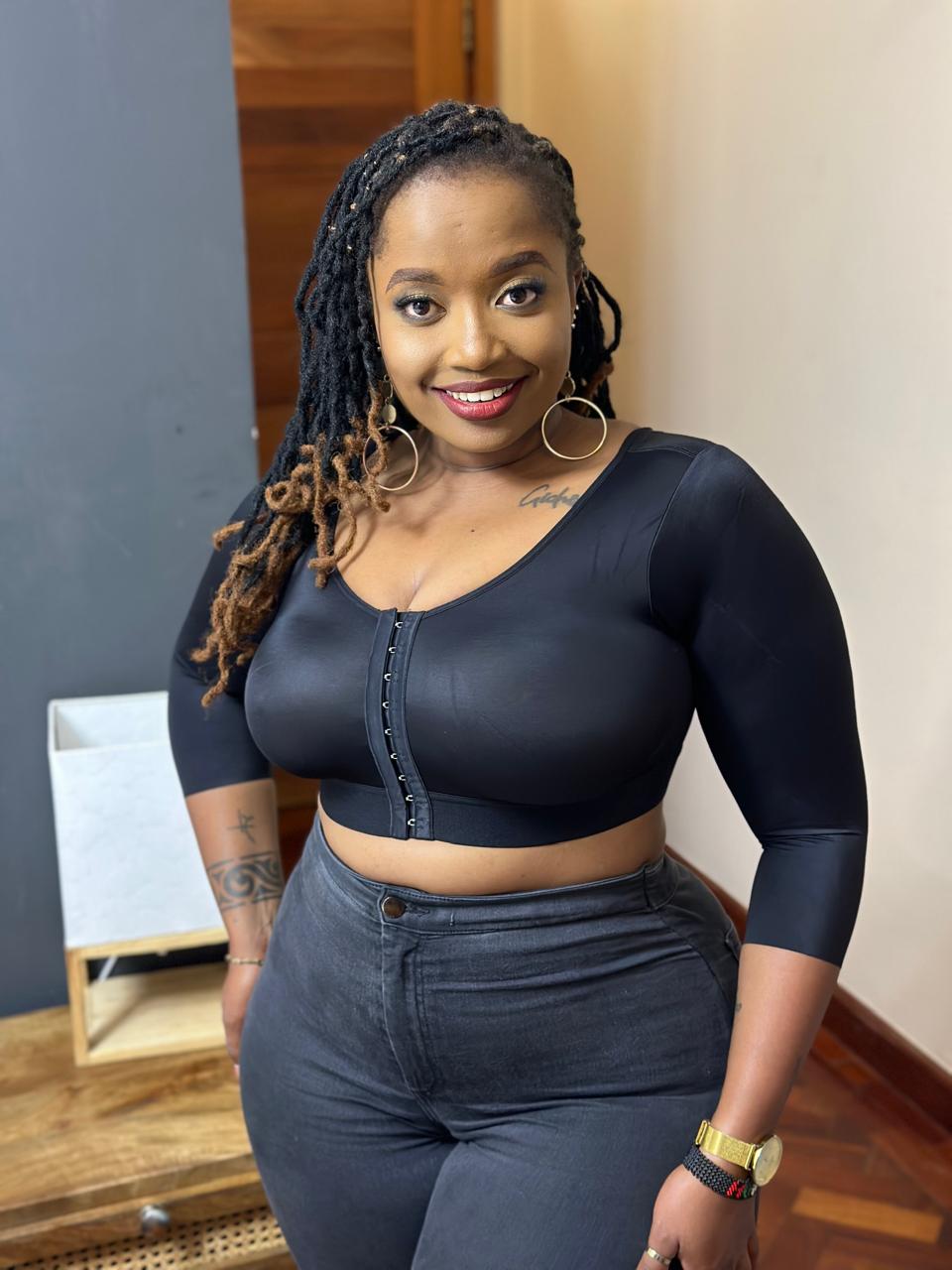 Long sleeve post Surgical Bra