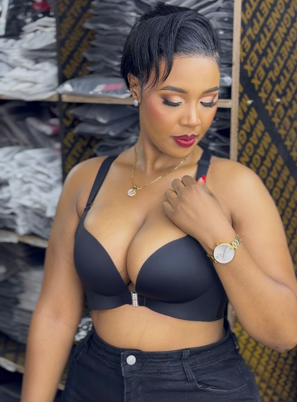 Slight padding No wire Bra