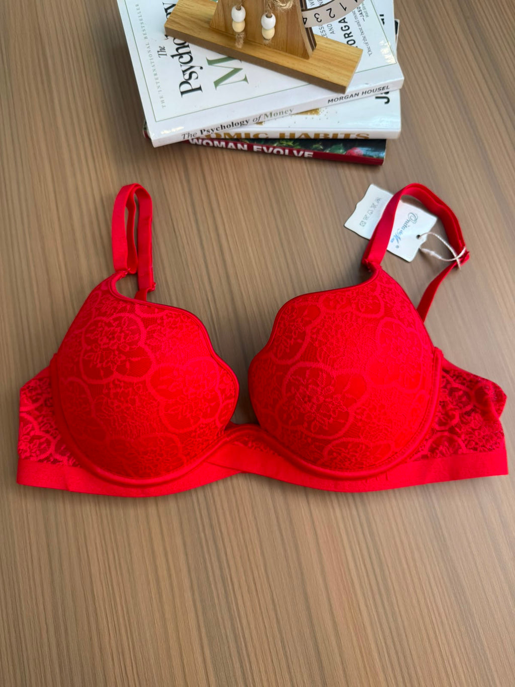 Luxury Plunged Bras (A Set Of 3)