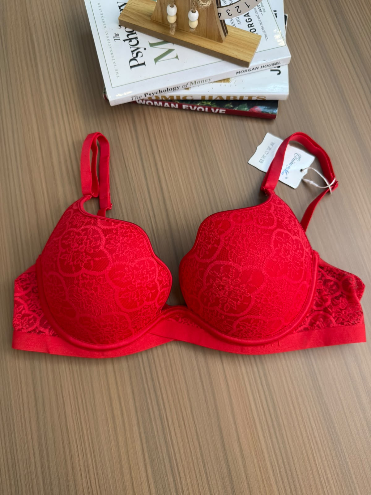 Luxury Plunged Bras (A Set Of 3)