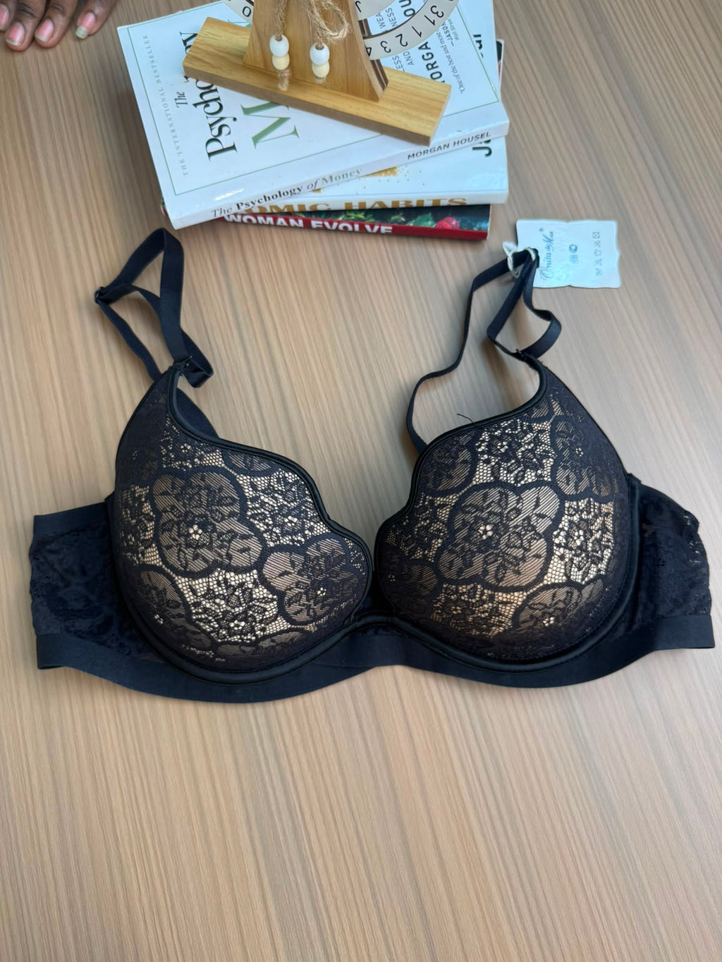 Luxury Plunged Bras (A Set Of 3)