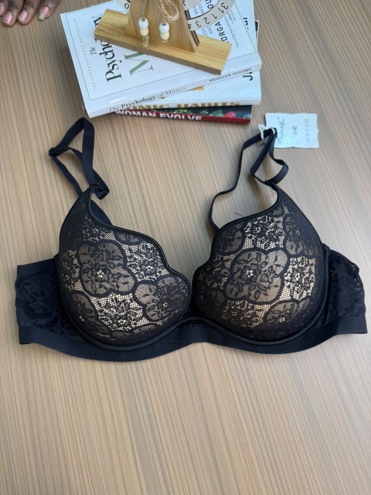 Luxury Plunged Bras (A Set Of 3)