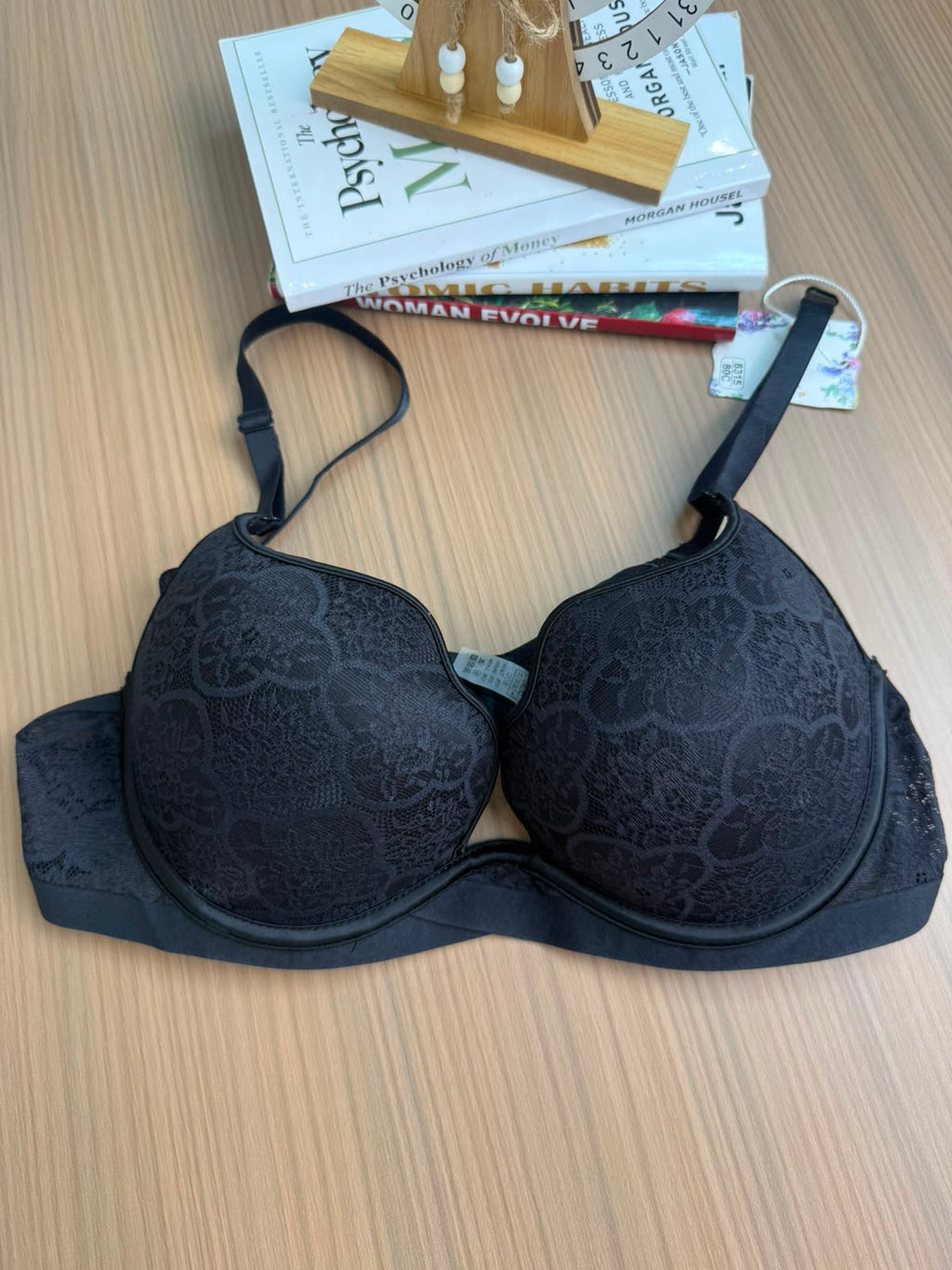 Luxury Plunged Bras (A Set Of 3)