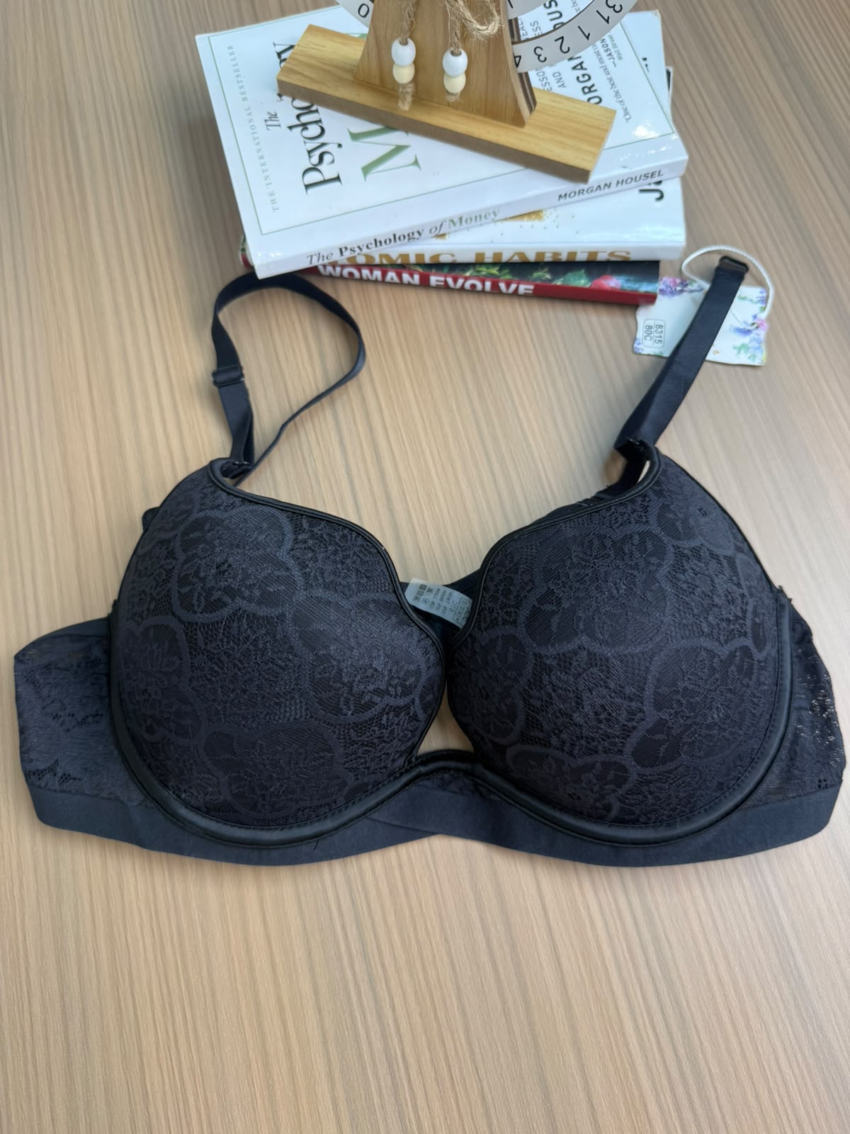 Luxury Plunged Bras (A Set Of 3)