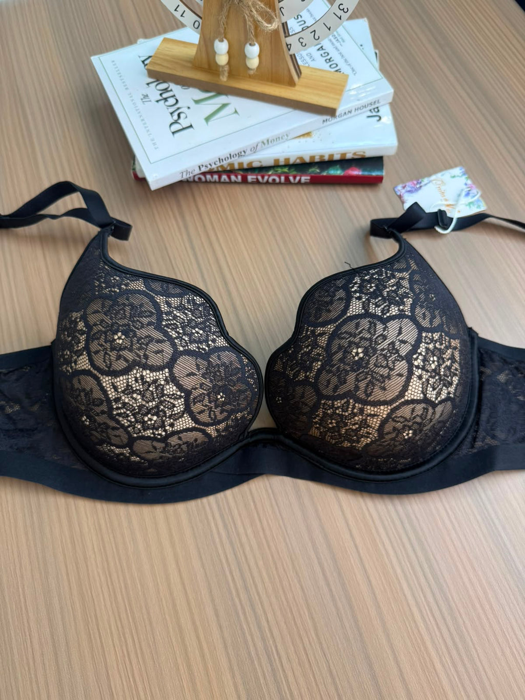 Luxury Plunged Bras (A Set Of 3)